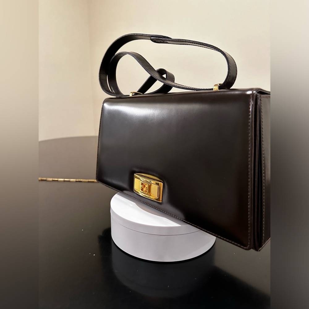 Vintage Authentic Rare Minimalist luxury ESCADA bag - Picture 8 of 17